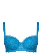 Anya Pd Lingerie Bras & Tops Wired Bras Blue Hunkemöller