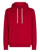 Ess Seasonal Fleece Hoody Tops Sweat-shirts & Hoodies Hoodies Red Tomm...