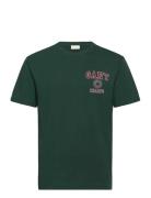 Crest Graphic Tshirt Tops T-shirts Short-sleeved Green GANT