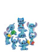 Disney Stitch Figure Set 8 Pack 7 Cm Toys Playsets & Action Figures Pl...