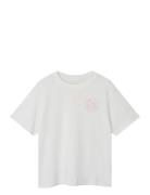 Nkfkatin Nreg Ss Top Tops T-shirts Short-sleeved White Name It