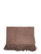 Scarf Fringes Accessories Scarves Winter Scarves Brown Davida Cashmere