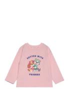 Paw Patrol T-Shirt Tops T-shirts Long-sleeved T-shirts Pink Mango