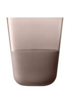 Dricksglas Arc Contrast Earth Set 2 Lsa Home Tableware Glass Drinking ...