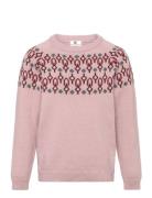 Pullover Knit Tops Knitwear Pullovers Pink En Fant