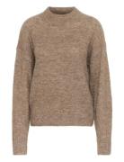 Ihkamara Ls3 Tops Knitwear Jumpers Beige ICHI