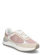 Casual Fashion Runner Mix Lave Sneakers Beige Tommy Hilfiger