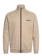 Authentic Jacket Z Tops Sweat-shirts & Hoodies Sweat-shirts Beige BOSS