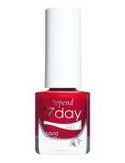 7Day Hybrid Polish 7331 Neglelakk Sminke Red Depend Cosmetic