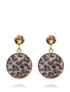 Chloe Earrings Gold Øredobber Smykker Gold Caroline Svedbom