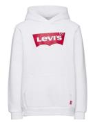 Po-Pull-Over Hoody Tops Sweat-shirts & Hoodies Hoodies White Levi's