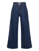 Gittesy Trousers Bottoms Jeans Wide Jeans Blue Sofie Schnoor Young