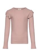 Nmfraja Sao Ls Slim Top Lil Tops T-shirts Long-sleeved T-shirts Pink L...