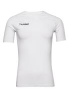 Hml First Performance Jersey S/S Sport T-shirts Short-sleeved White Hu...