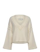 Cmyari-Pullover Tops Knitwear Jumpers Cream Copenhagen Muse