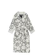 Piirto Unikko Bath Robe Morgenkåpe Grey Marimekko Home