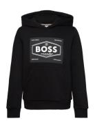 Sweatshirt Tops Sweat-shirts & Hoodies Hoodies Black BOSS