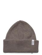 Slhadam Beanie B Accessories Headwear Beanies Beige Selected Homme