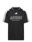 J Hot Tee Sport T-shirts Short-sleeved Black Adidas Sportswear