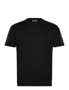 T-Shirt Tops T-shirts Short-sleeved Black EA7