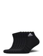 T Spw Ank 6P Sport Socks Footies-ankle Socks Black Adidas Performance