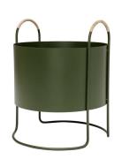 Maki Plant Box - Low Home Decoration Flower Pots Green OYOY Living Des...