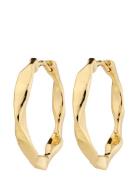 Dawn Recycled Earrings Accessories Jewellery Earrings Hoops Gold Pilgr...