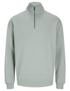 Jjebradley Sweat Half Zip Noos Tops Sweat-shirts & Hoodies Sweat-shirt...