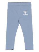 Hmlmino Tights Bottoms Sweatpants Blue Hummel