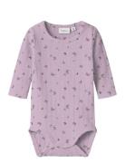 Nbfbilia Ls Body Box Bodies Long-sleeved Purple Name It