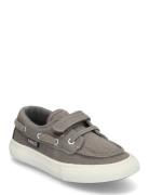 Velcro Nautical Sports Shoes Lave Sneakers Grey Mango