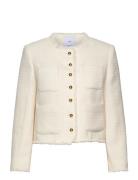 Tweed Jacket With Jewel Buttons Outerwear Jackets Light-summer Jacket ...