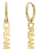 Dream Hoops Accessories Jewellery Earrings Hoops Gold Edblad