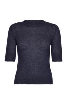 Fusionana Tops Knitwear Jumpers Navy BOSS