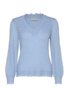 Fqgina-Pullover Tops Knitwear Jumpers Blue FREE/QUENT