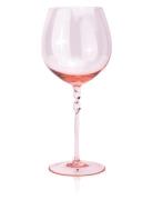 Philip Bourgogne Home Tableware Glass Wine Glass Red Wine Glasses Pink...