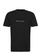 T-Shirt Tops T-shirts Short-sleeved Black Armani Exchange