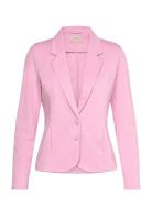 Fqnanni-Ja Blazers Single Breasted Blazers Pink FREE/QUENT