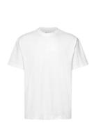 Over D T-Shirt Tops T-shirts Short-sleeved White Weekday